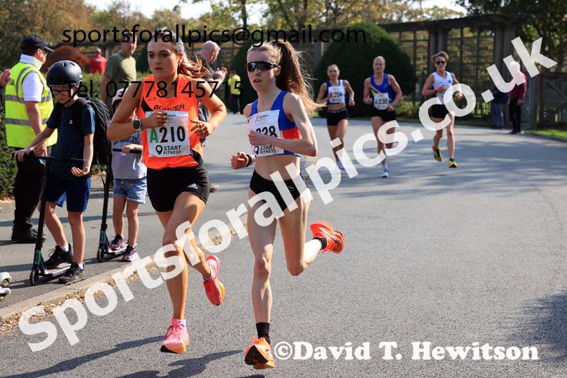 Womens 4 Stage Relay, 2024 Northern Mens 6 and Womens 4 and Youngsters Relays, Stanley Park, Blackpool.  Photo: David T. Hewitson/Sports for All Pics